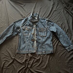 Liz Claiborne Dark Blue Denim Jacket